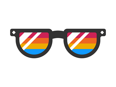 Fizzy shades rainbow sunglasses wayfarer