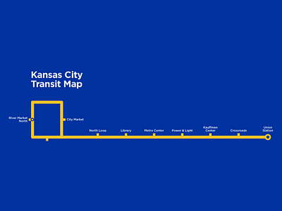Kansas City Transit Map kansas city
