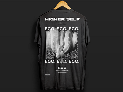 EGO branding design icon illustration streetwear t shirt vector