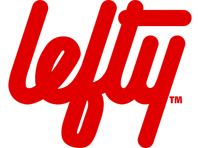 Lefty branding calligraphy lefty logo logo branding script type branding typography