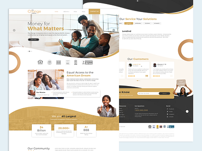 Financial firm web design