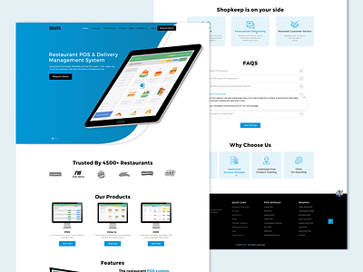 Restaurant POS Delivery Management System 3d adobe illustrator adobe photoshop adobe xd branding clean creative figma illustration morden online food restaurant restaurant app restaurant branding restaurants