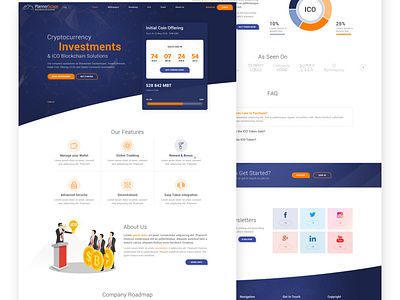 cryptocurrency website 2020 trend 2020trends clean color creative cryptocurrency advisor cryptocurrency app cryptocurrency investments design designer freelancer modern typography ui ux