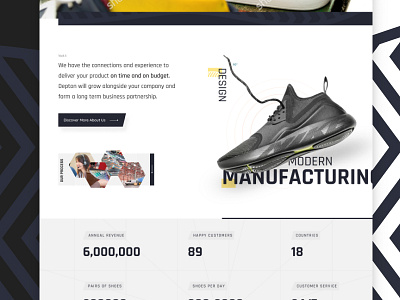 Gepetto would be proud! homepage shoes web design