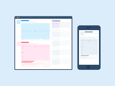 Wireframes ad desktop mobile responsive wireframes