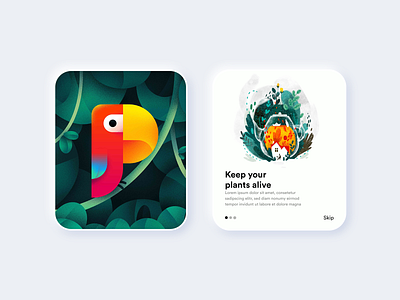 Planting App Watch #001 adobexd app app design awesome design black clean colors design green illustration new planting plants popular ui watch watch app white