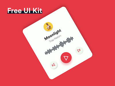 FREE UI Kit #019 adobexd app app design awesome design black clean colors design download free ui kit illustration new popular ui ui kit white