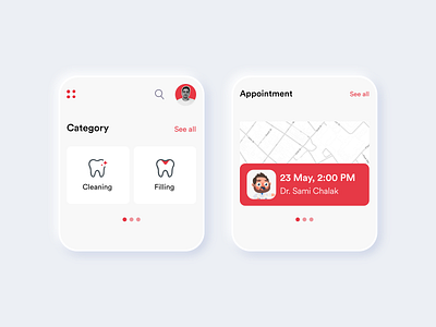 Dental Care Watch App #001