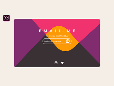 How to Design Sending Emails Website | Adobe Xd adobe adobexd app artwork awesome design colors design designwebsite email design new ui website
