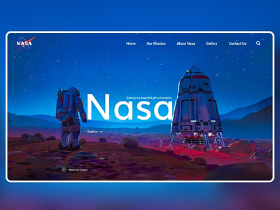 NASA Website- redesign