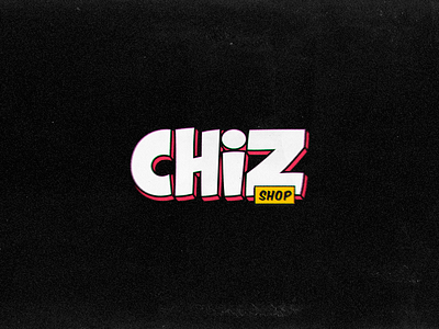 CHIZ Shop brand branding chiz illustation ilustração logo shop store