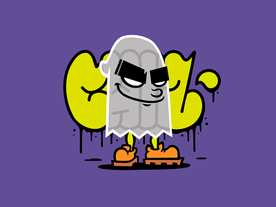 PHANTOM chiz ghost graffiti halloween hiphop illustation ilustração phantom