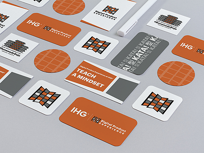 Branding and Swag for IHG's Digital Product Experience Team