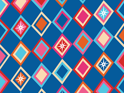 Diamond Pattern colorful pattern
