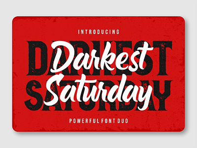 Darkest Saturday Duo
