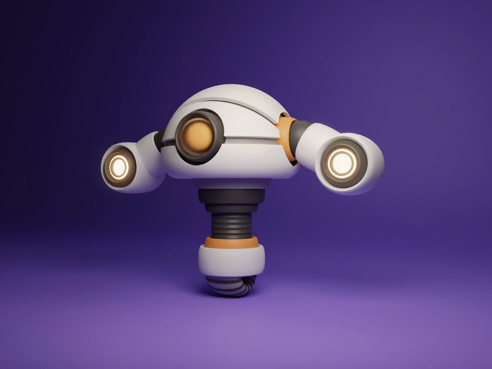 Blender - Robot 3d animation art blender character design graphic design illustration robot