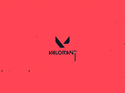 Valorant Logo Animation animation logo logoanimation mograph motion motiongraphics