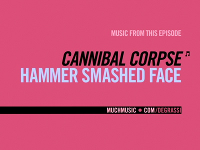 Cannibal broadcast bumpers motion music tv