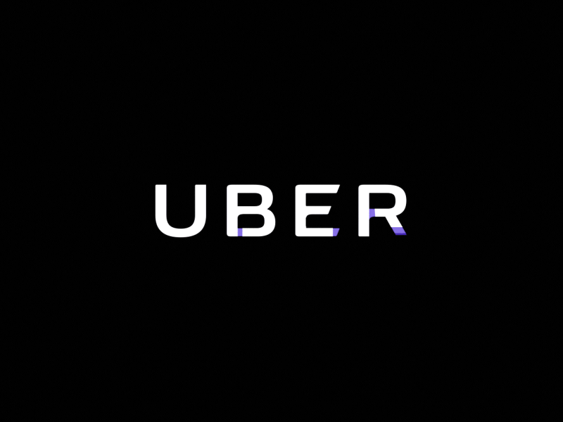 Uber Logo Animation animation brand gif global logo mnemonic uber wordmark