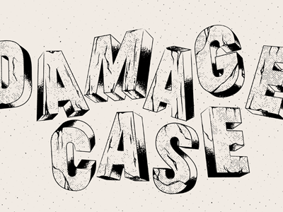 DAMAGE CASE lemmy motorhead screenprint
