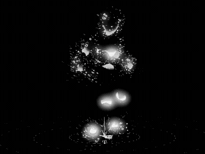 PAARR_trois 3d animation design gif motion particles xp