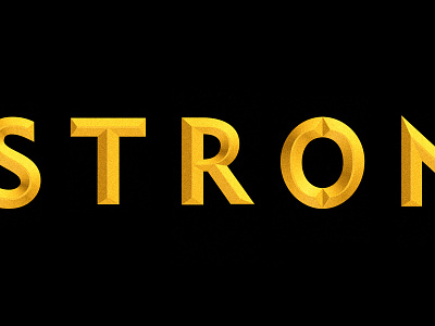S-TRON astronomy type typography