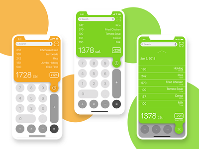 Daily UI | D04 Calculator design ui