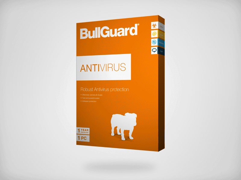 Bewitched Antivirus 3d after effects animation antivirus box software