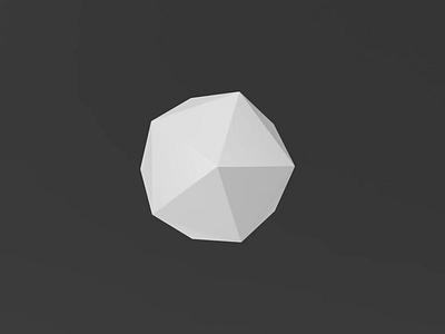 Gem - Clay 3d 3d animation animation blender c4d cinema 4d clay clean crystal diamond gem gemstone geometry glassy icon jewelry motion motion design motion graphics white