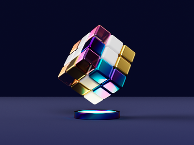 Rubiks Cube Animation designs, themes, templates and downloadable graphic  elements on Dribbble