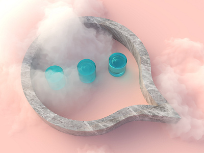 Q for Question 36daysoftype 3d 3d art 3d illustration alphabet blender clouds cycles dribble illustration letter letter q marble material q question render typo typography vector