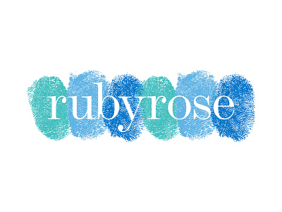 rubyrose brand identity branding logo