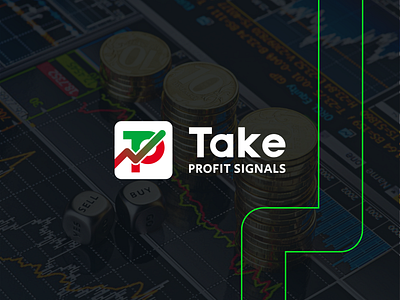 TAKE PROFIT SIGNALS - Logo Design