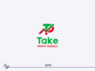 TAKE PROFIT SIGNALS LOGO DESIGN branding cnc cnc.so creative design forex graphic design icon logo