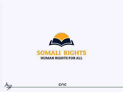 Somali Rights (Logo Design) branding cnc cnc.so creative design flatdesign graphic design icon logo