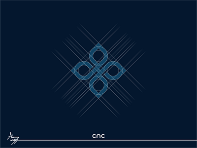 H+Flower branding cnc cnc.so creative design graphic design icon illustrator logo