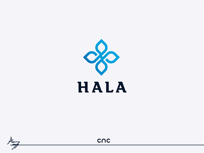 hala logo branding cnc cnc.so creative design graphic design icon illustrator logo vector
