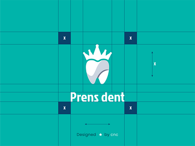 Prens dent - Logo design branding cncdesigner creative dent design graphic design icon logo prens