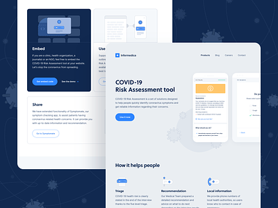 COVID-19 Risk Assessment Tool - Landing Page