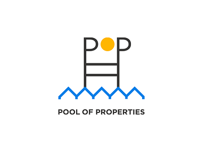 Pool of Properties flat home house investment ladder logo malta pool property real estate sun swimming pool