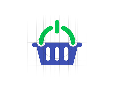 commerson.co - e-commerce blog logo app icon basket blog buy e commerce logo online power power on shop
