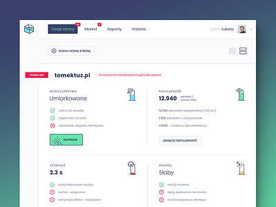 mybox - dashboard admin app application chart dashboard manage manager panel security status tech website