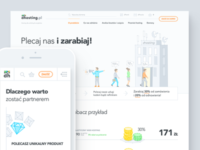 dhosting - Partner Pogram page