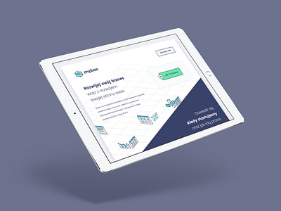 Mybox - Pre-release Landing Page By Tomek Tuz On Dribbble