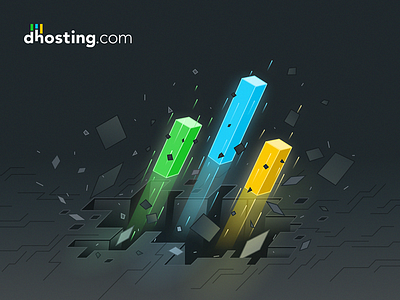 dhosting.com - promotional illustration