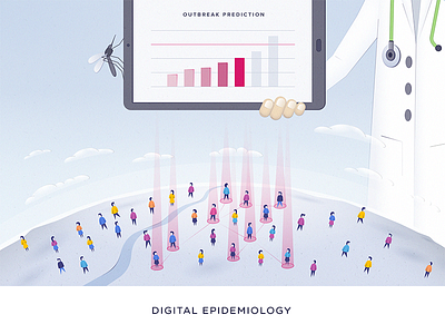 Digital Epidemiology - Outbreak Prediction illustration