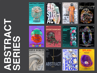 CB Poster Collection VOL.03 3d 3d art abstract abstract art c4d cinema4d composition dailyposter design designeveryday graphicdesign graphics layout poster poster art poster challenge poster collection typography