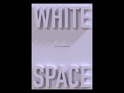 CB Design PC-043 3d 3dart arnoldrender c4d c4dart clean composition dailyposter designeveryday graphicdesign layout lessismore minimal minimalist poster posterart postereveryday typography whitespace