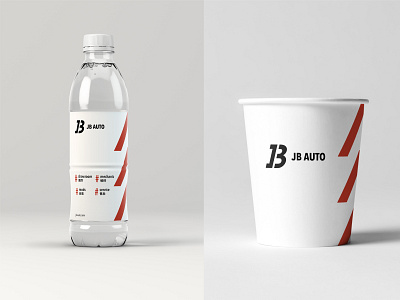 JB AUTO Branding Pt 14 bottle bottle design bottle label brand design brand identity branding branding and identity branding concept branding design branding system coffee cup cup design logo