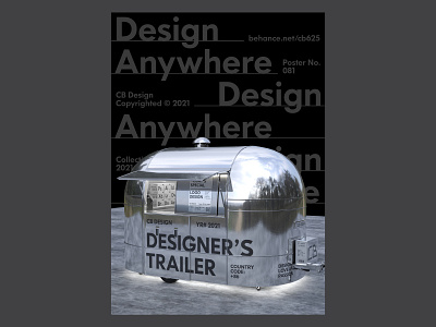 CB Design PC-081 3d c4d c4dart chrome cinema4d designanywhere designers layout motivation posterdesign trailer typography typographyposter